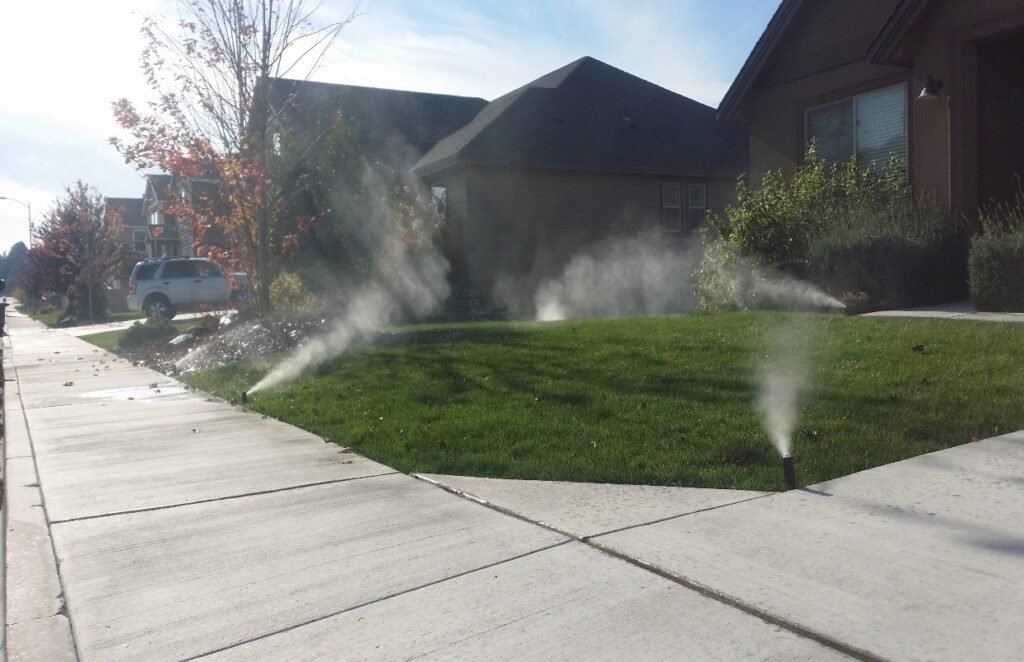 Sprinkler Blowouts & Winterization | Golden Stain