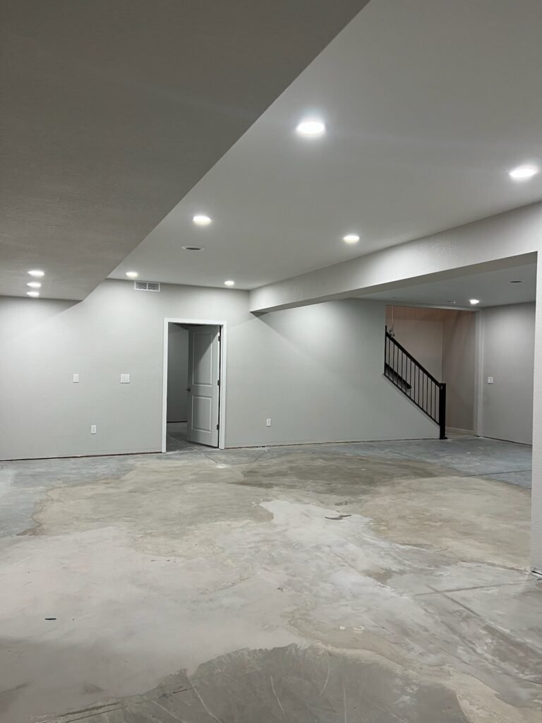Basement Refinishing