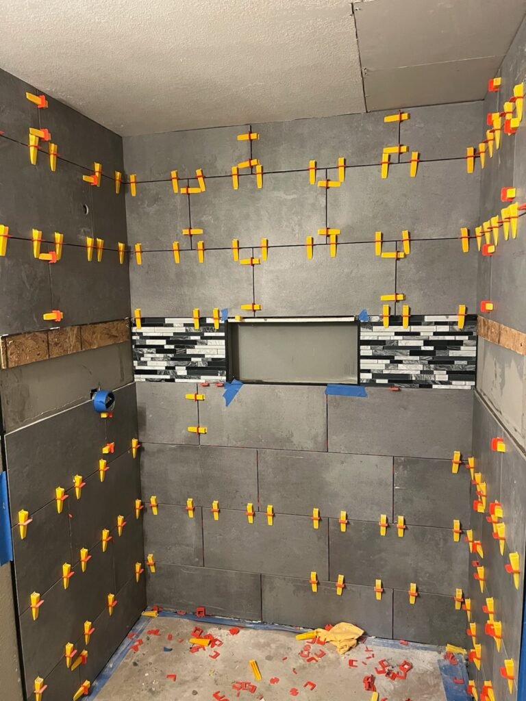 Bathroom shower waterproofing