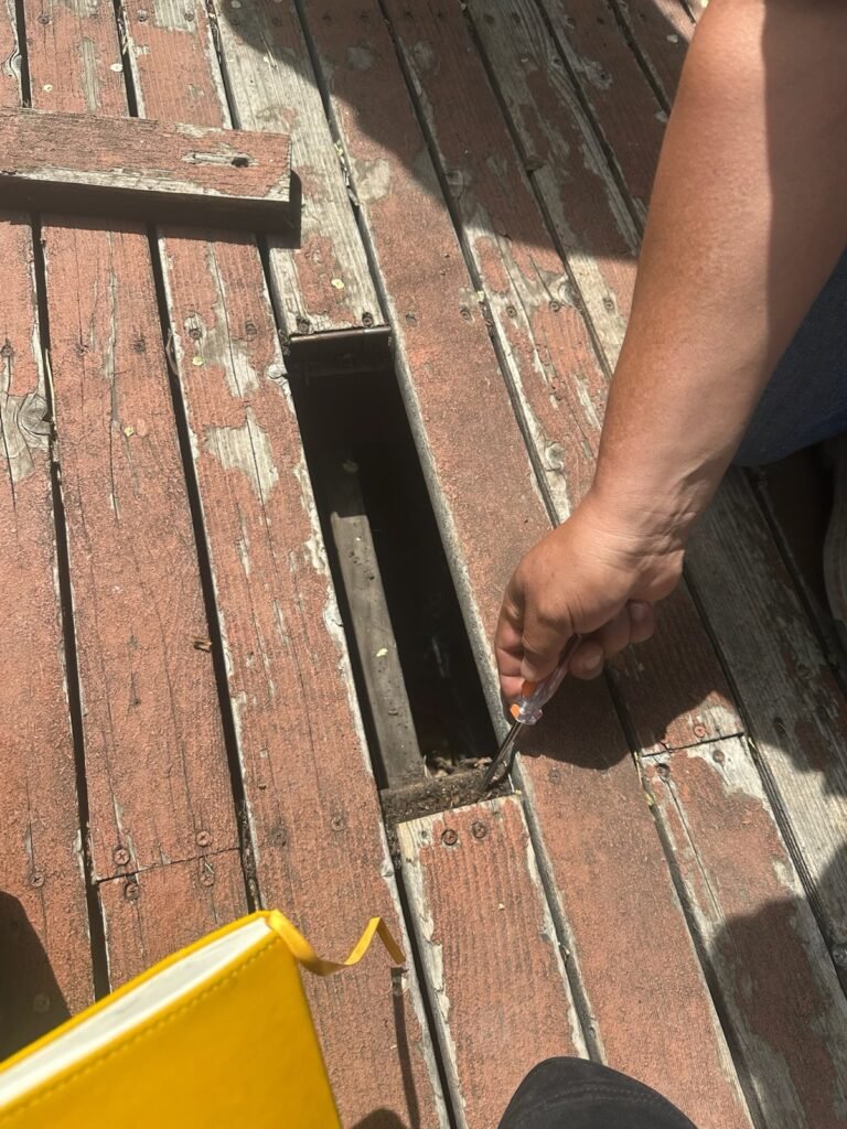 Deck board repair