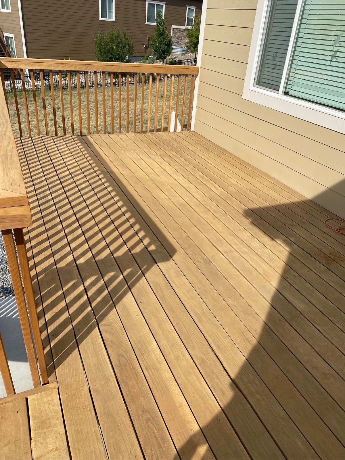 New deck construction